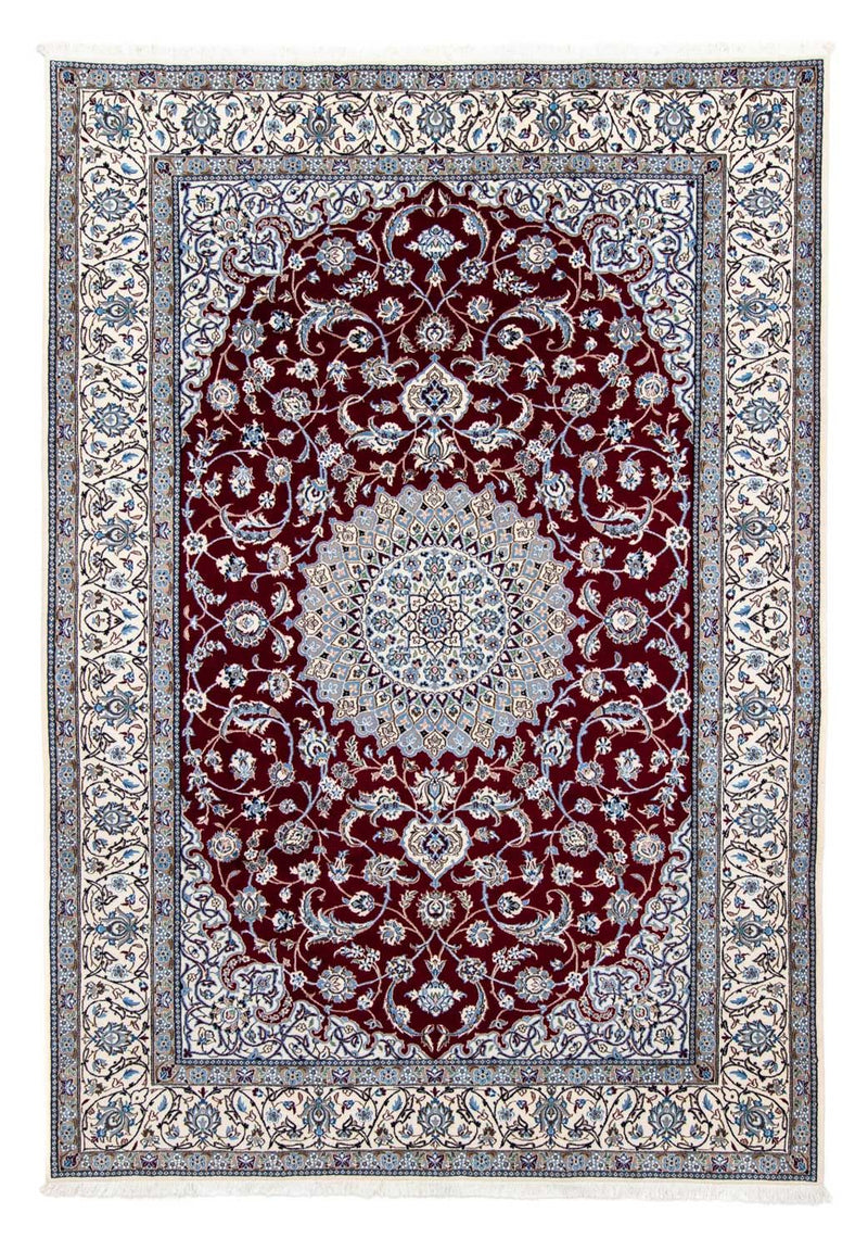 Persisk tæppe - Nain - Royal - 288 x 202 cm - mørkerød