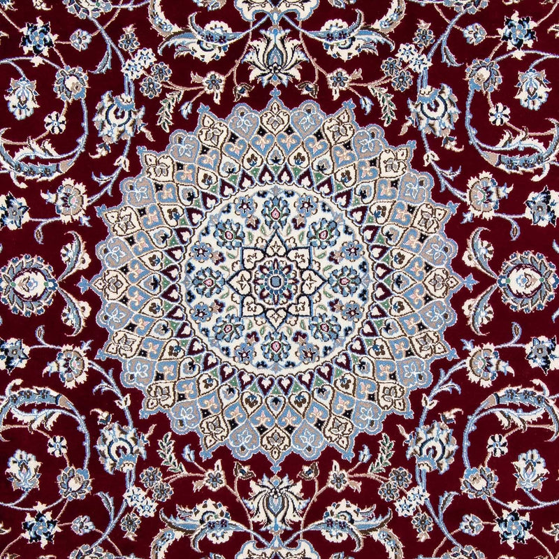Persisk tæppe - Nain - Royal - 288 x 202 cm - mørkerød