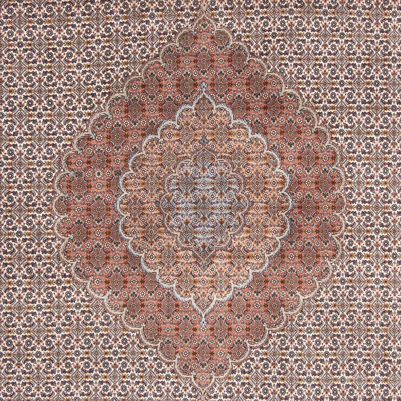 Persisk tæppe - Tabriz - 307 x 197 cm - lys brun