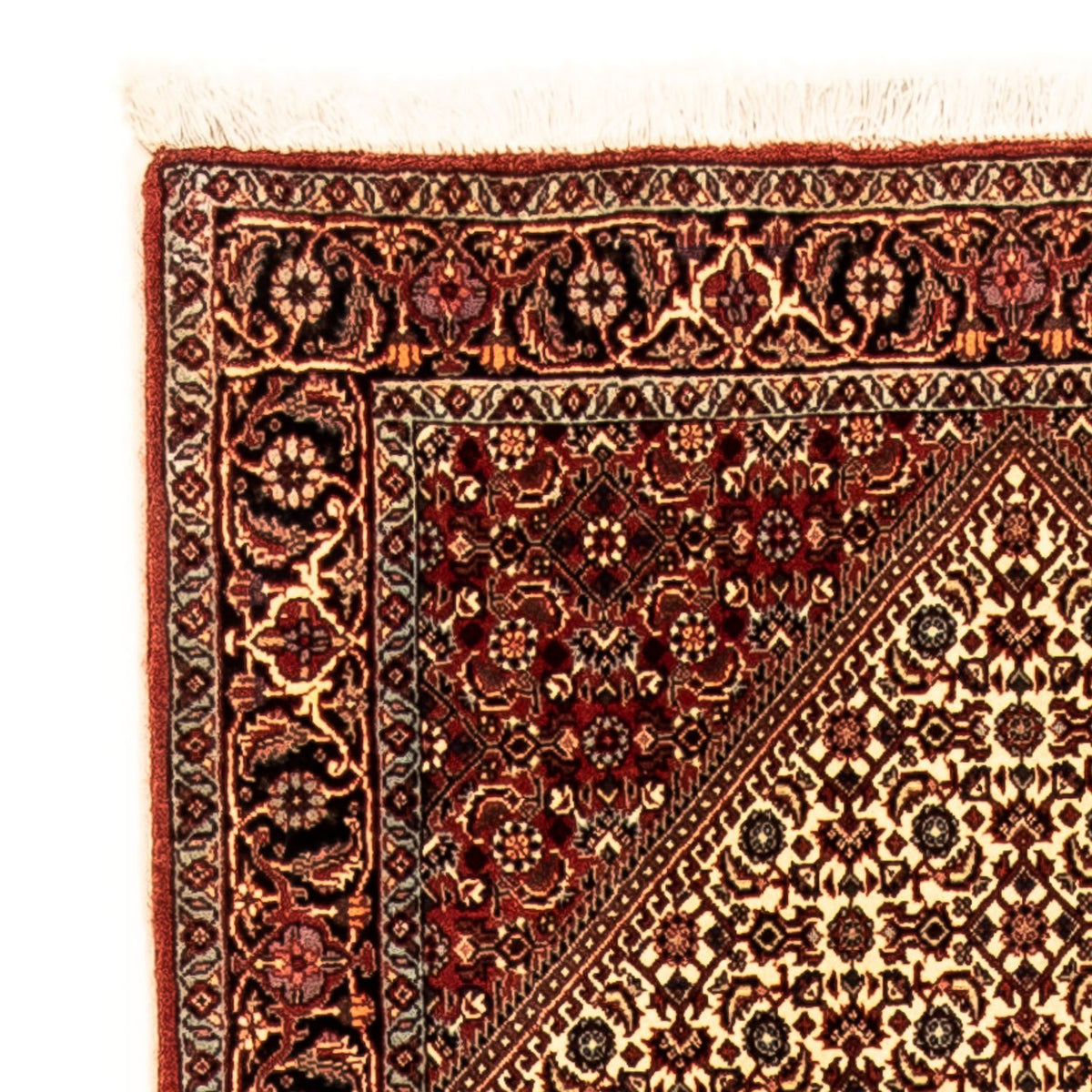 Løber Persisk tæppe - Bijar - 308 x 85 cm - flerfarvet