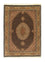 Persisk tæppe - Tabriz - Royal - 142 x 103 cm - mørkeblå