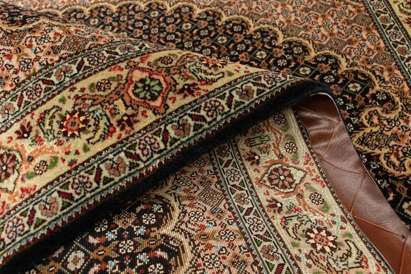 Persisk tæppe - Tabriz - Royal - 142 x 103 cm - mørkeblå