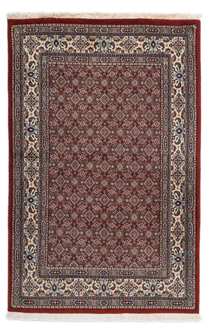 Persisk tæppe - Classic - 147 x 96 cm - mørkerød