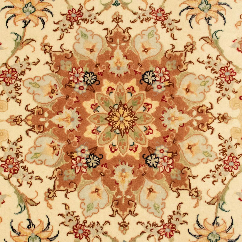 Persisk tæppe - Tabriz - Royal - 141 x 98 cm - beige