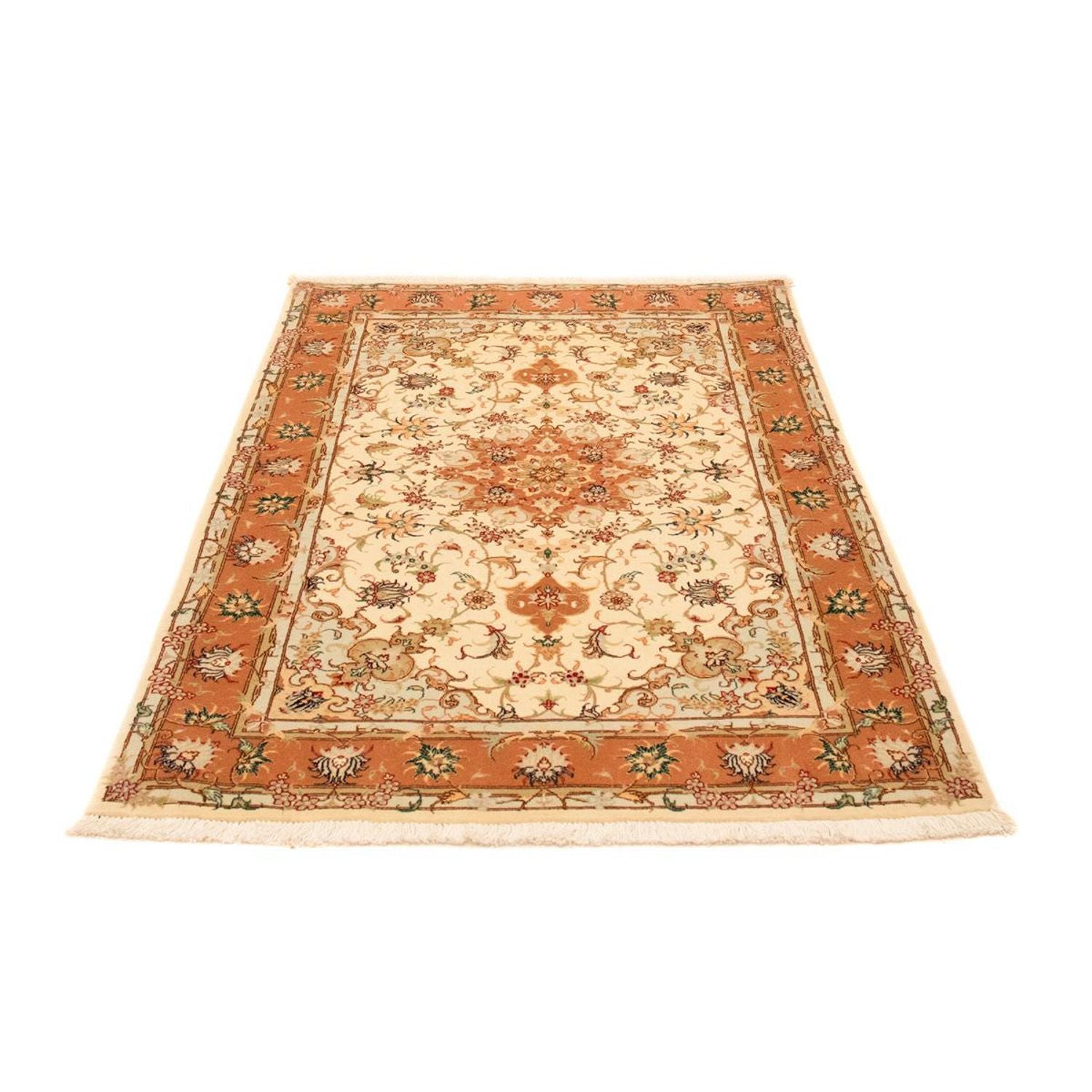 Persisk tæppe - Tabriz - Royal - 141 x 98 cm - beige