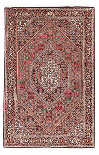 Persisk tæppe - Bijar - 145 x 91 cm - lysrød – product image