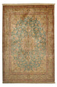 Qom silke Tæppe 216x132cm - Persisk tæppe