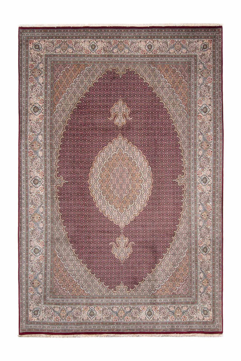 Persisk tæppe - Tabriz - 309 x 205 cm - rød