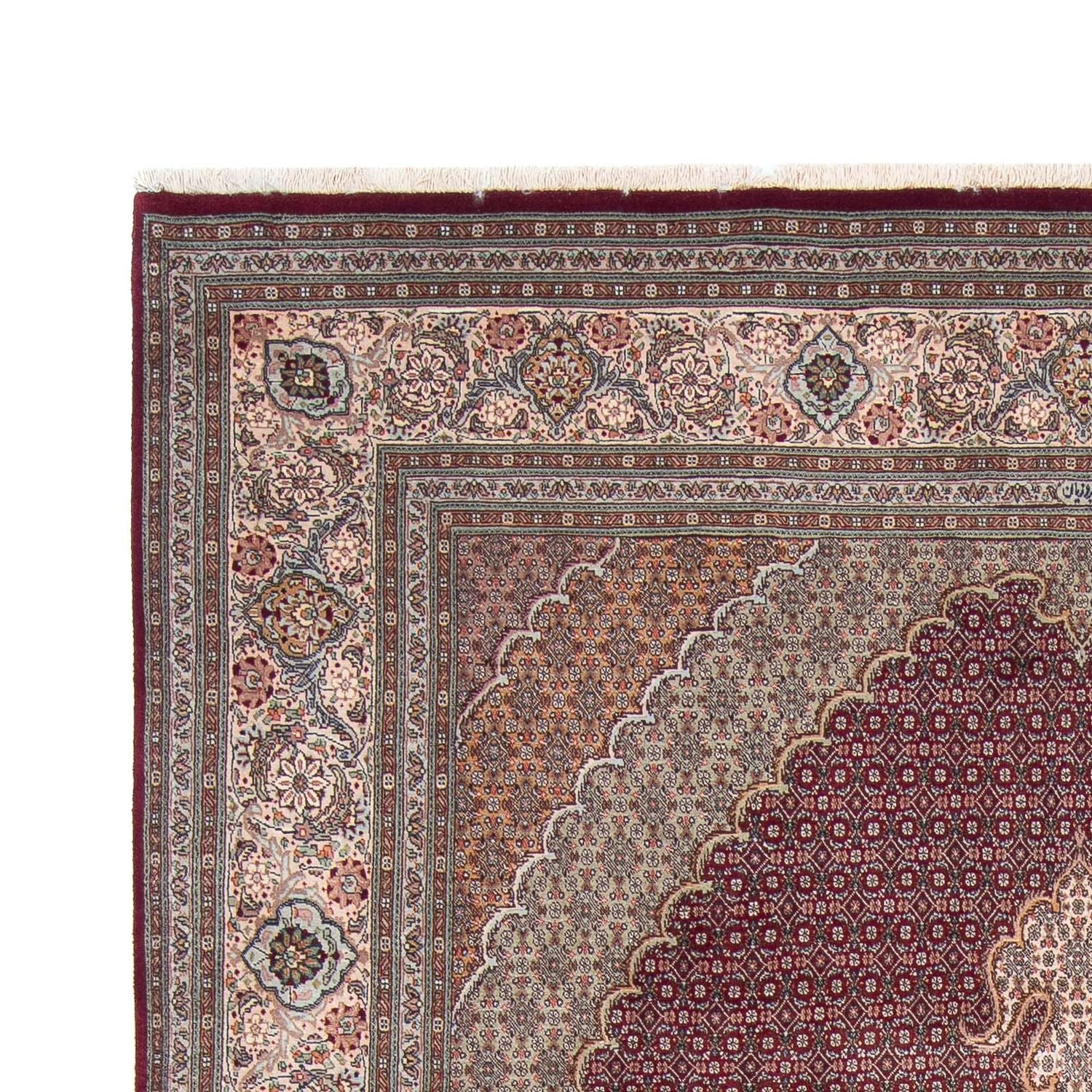 Persisk tæppe - Tabriz - 309 x 205 cm - rød