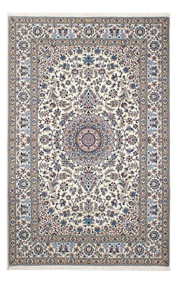 Persisk tæppe - Nain - Premium - 196 x 130 cm - beige