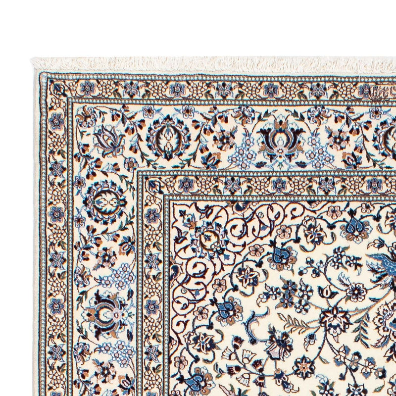 Persisk tæppe - Nain - Premium - 196 x 130 cm - beige