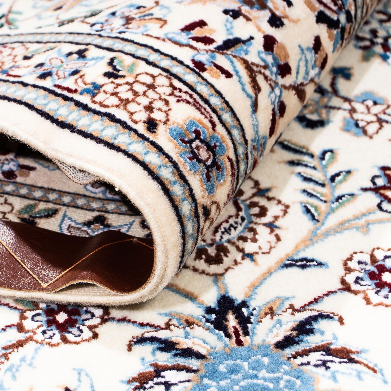 Persisk tæppe - Nain - Premium - 196 x 130 cm - beige