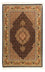 Persisk tæppe - Tabriz - Royal - 129 x 82 cm - mørkeblå