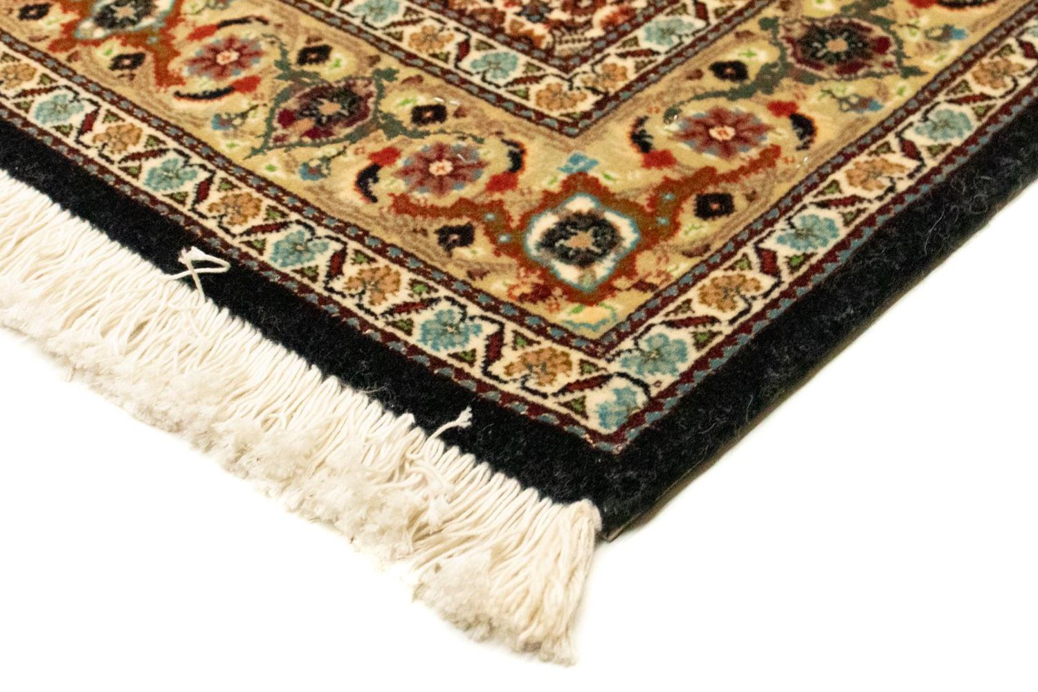 Persisk tæppe - Tabriz - Royal - 129 x 82 cm - mørkeblå