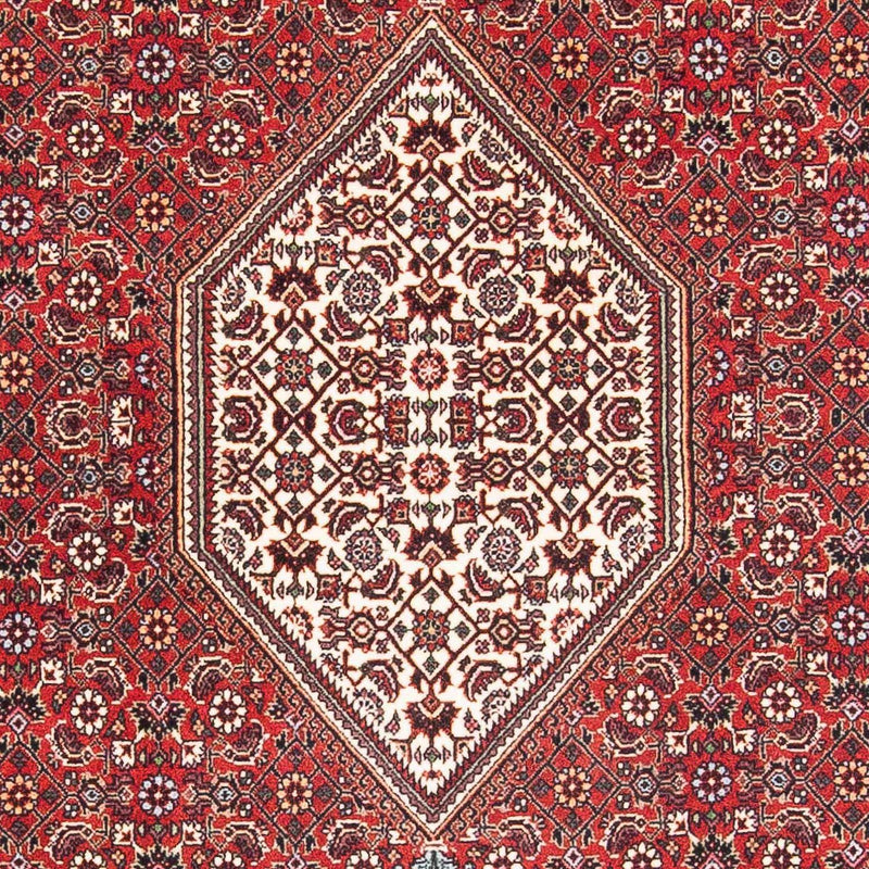 Persisk tæppe - Bijar - 174 x 112 cm - lysrød