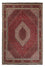 Persisk tæppe - Bijar - 252 x 170 cm - mørkerød