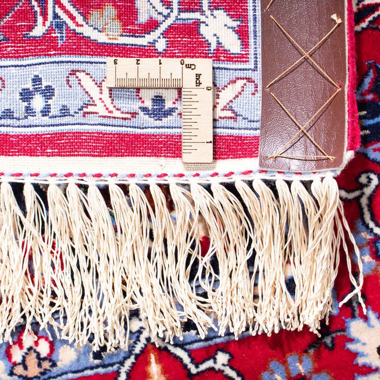 Persisk tæppe - Isfahan - Premium - 128 x 83 cm - beige