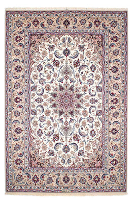 Persisk tæppe - Isfahan - Premium - 243 x 162 cm - beige
