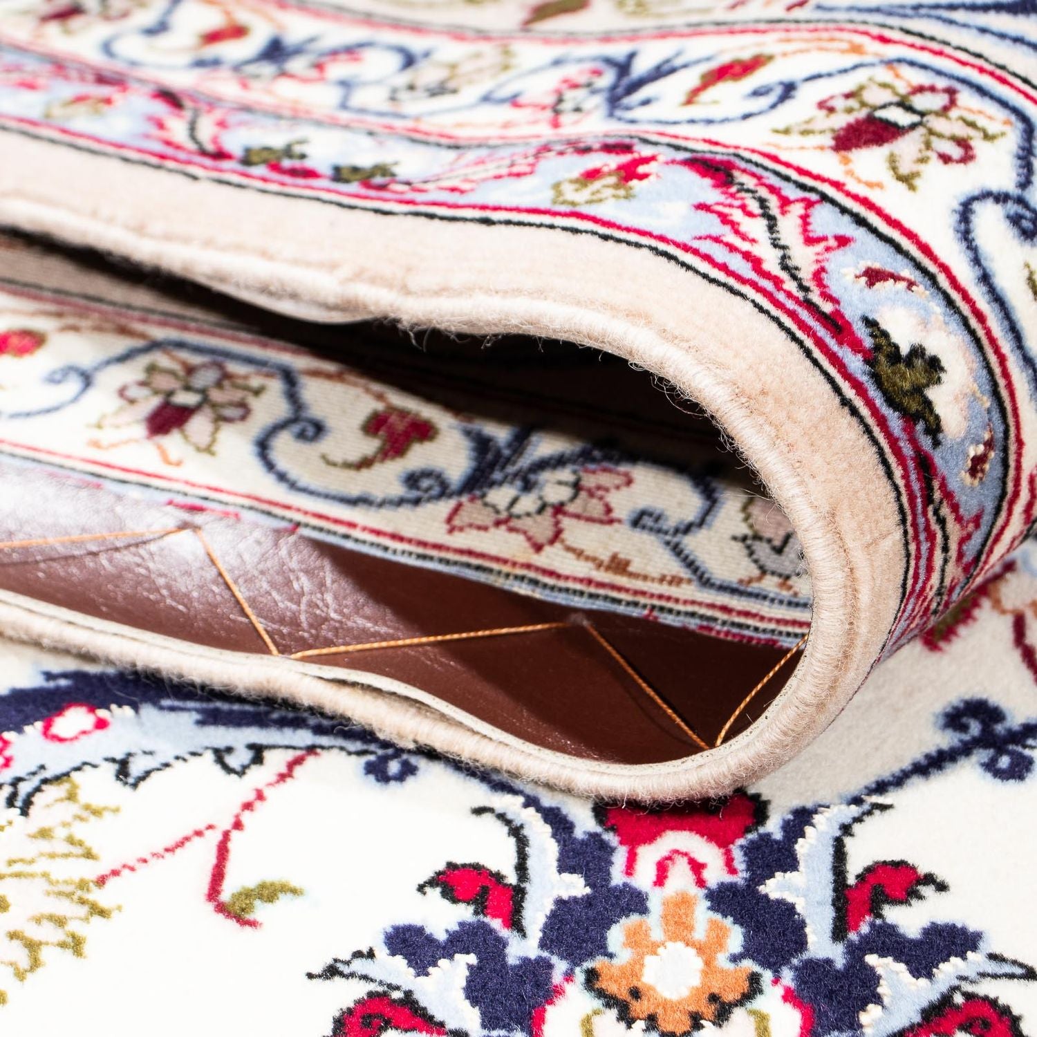 Persisk tæppe - Isfahan - Premium - 243 x 162 cm - beige