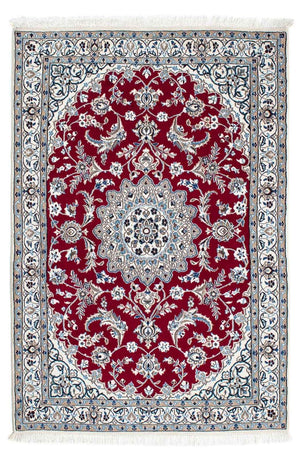 Persisk tæppe - Nain - Royal - 171 x 112 cm - mørkerød