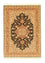Persisk tæppe - Tabriz - Royal - 142 x 100 cm - sort