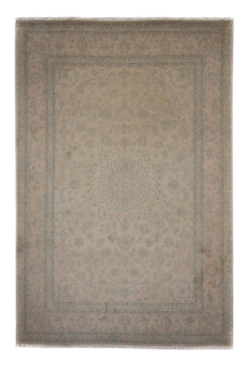 Persisk tæppe - Nain - Royal - 351 x 250 cm - lys brun