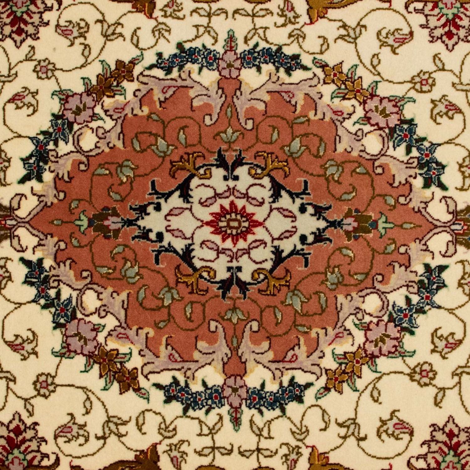 Persisk tæppe - Tabriz - Royal - 153 x 103 cm - beige