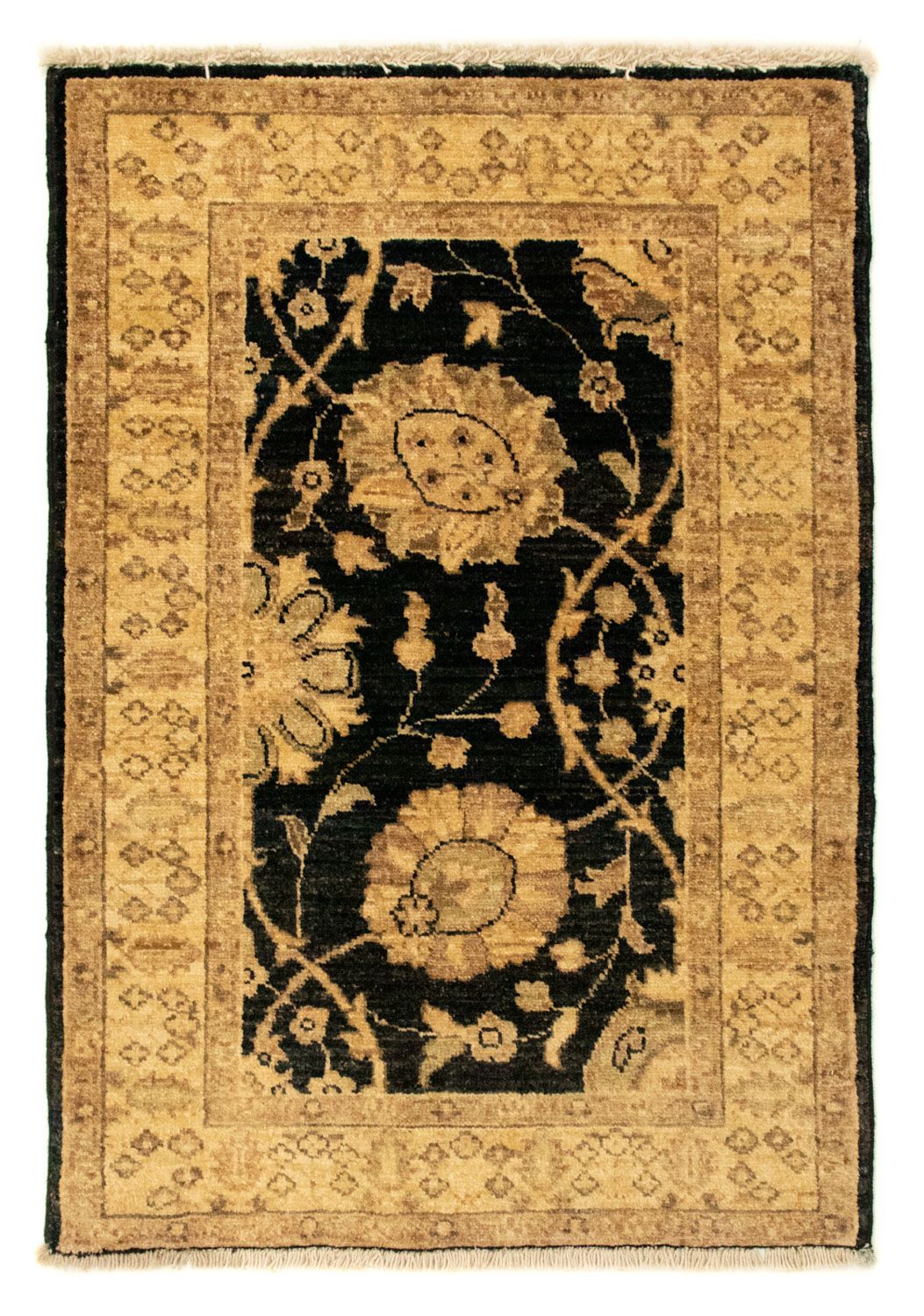 Ziegler Carpet - 85 x 60 cm - sort