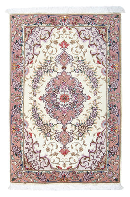 Persisk tæppe - Tabriz - Royal - 94 x 61 cm - beige