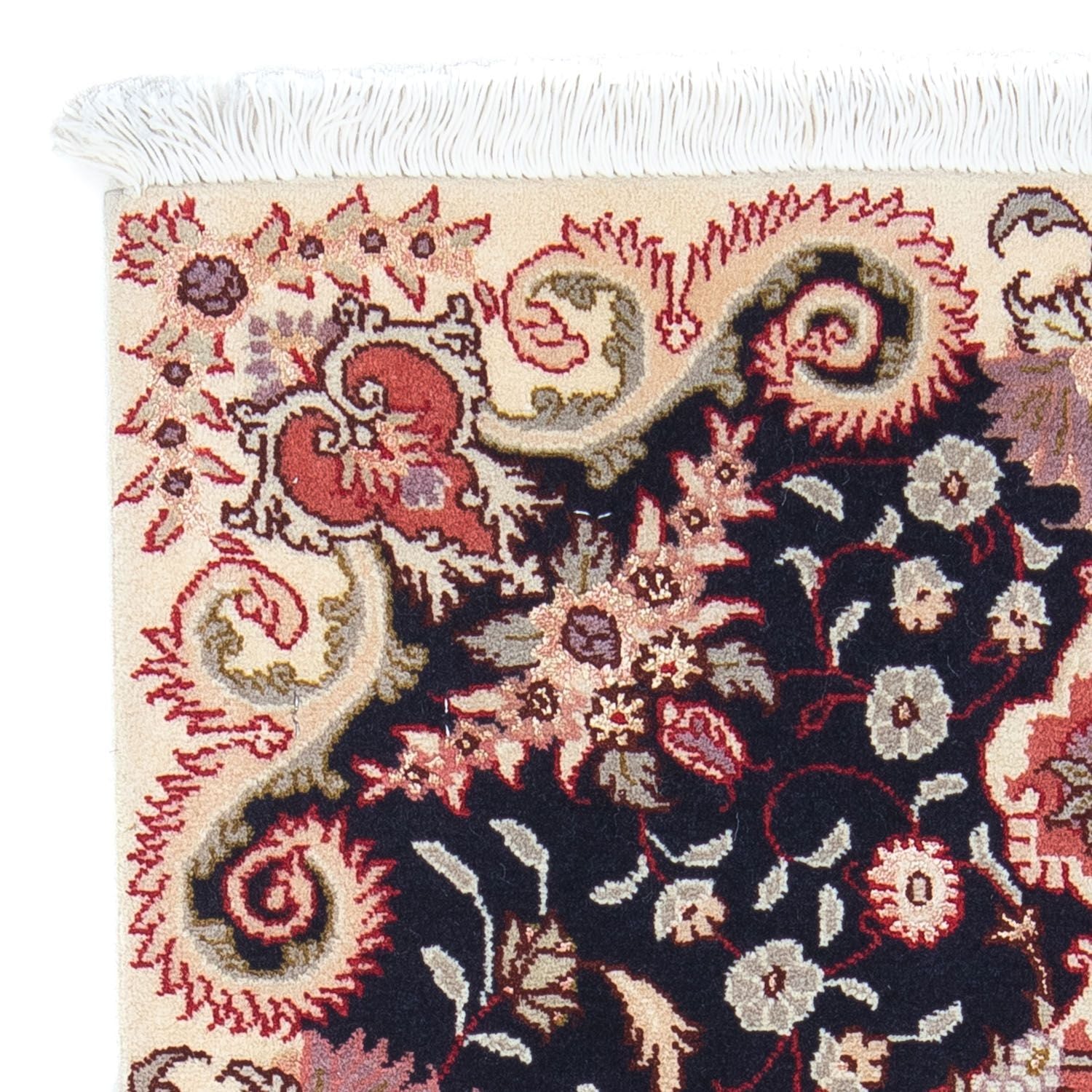 Persisk tæppe - Tabriz - Royal - 90 x 61 cm - mørkeblå