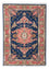 Persisk tæppe - Tabriz - Royal - 82 x 58 cm - mørkeblå