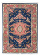 Persisk tæppe - Tabriz - Royal - 82 x 58 cm - mørkeblå