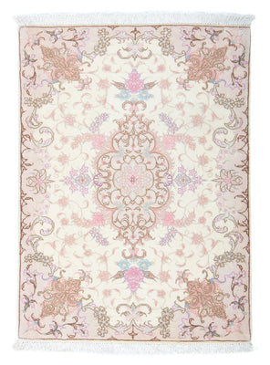 Persisk tæppe - Tabriz - Royal - 92 x 64 cm - beige