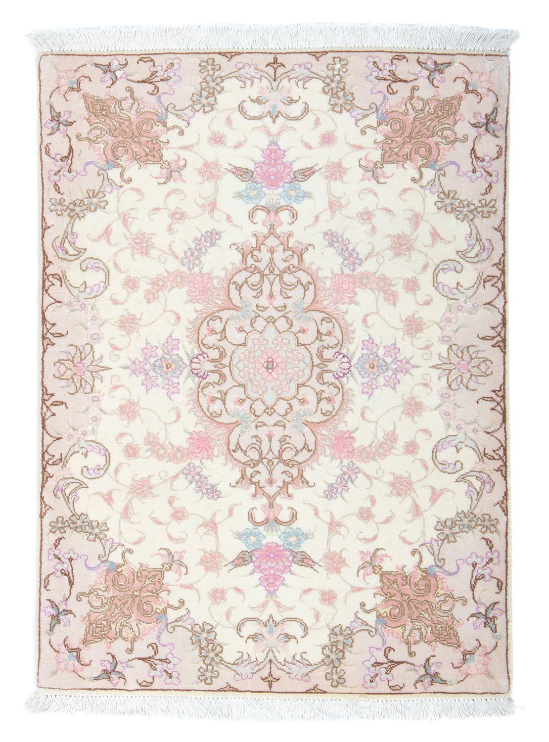 Persisk tæppe - Tabriz - Royal - 92 x 64 cm - beige