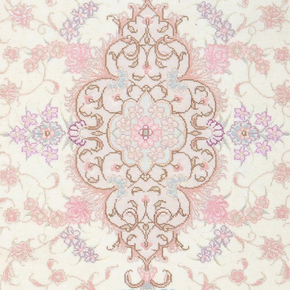 Persisk tæppe - Tabriz - Royal - 92 x 64 cm - beige