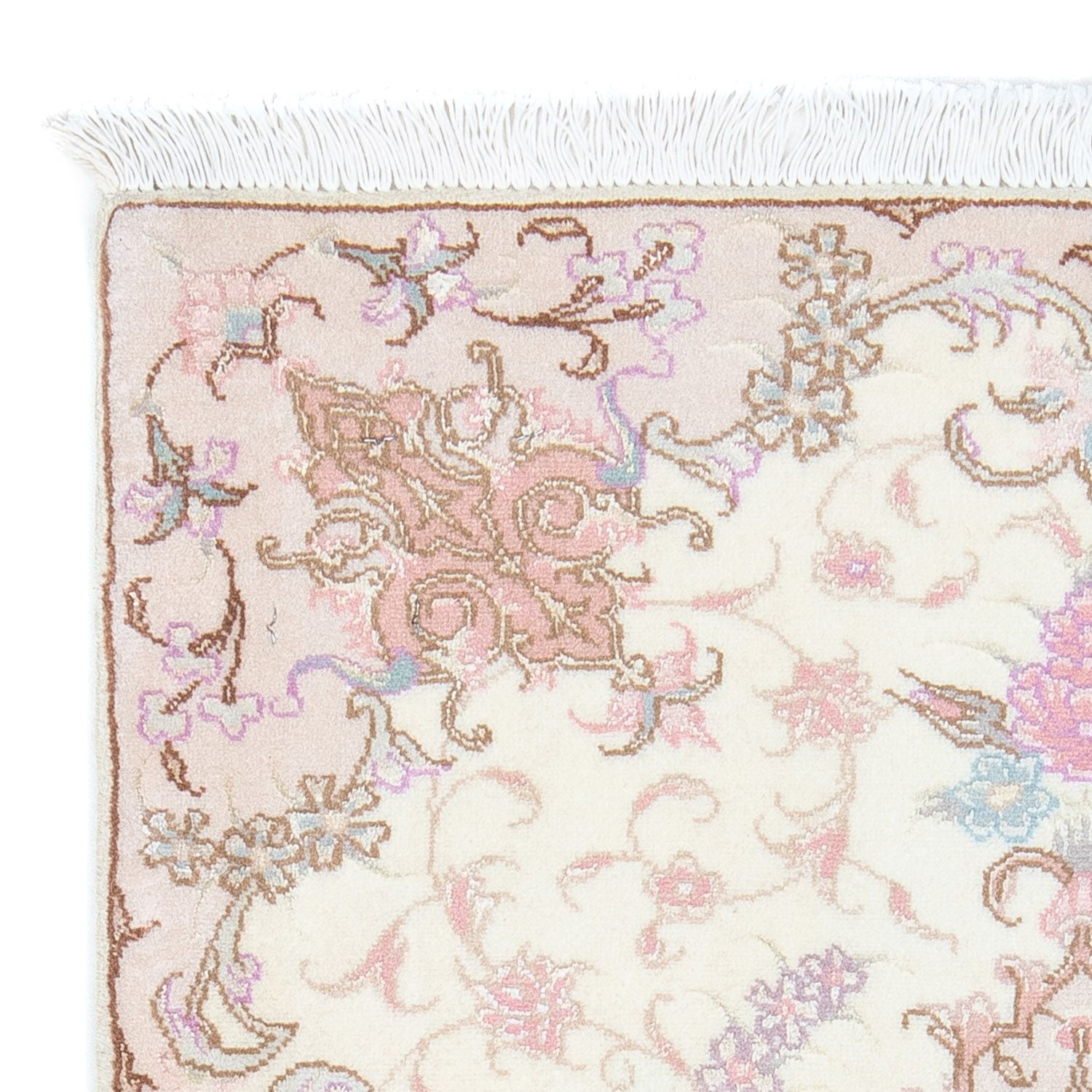 Persisk tæppe - Tabriz - Royal - 92 x 64 cm - beige