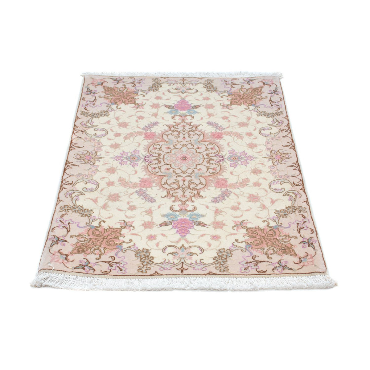 Persisk tæppe - Tabriz - Royal - 92 x 64 cm - beige