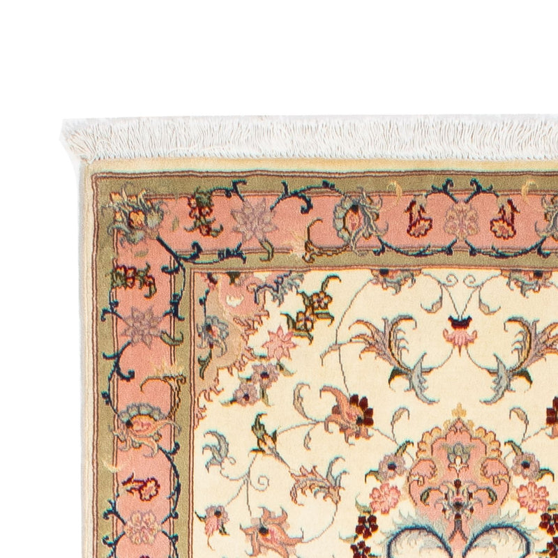 Løber Persisk tæppe - Tabriz - Royal - 300 x 74 cm - beige