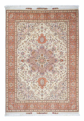 Persisk tæppe - Tabriz - Royal - 214 x 154 cm - beige