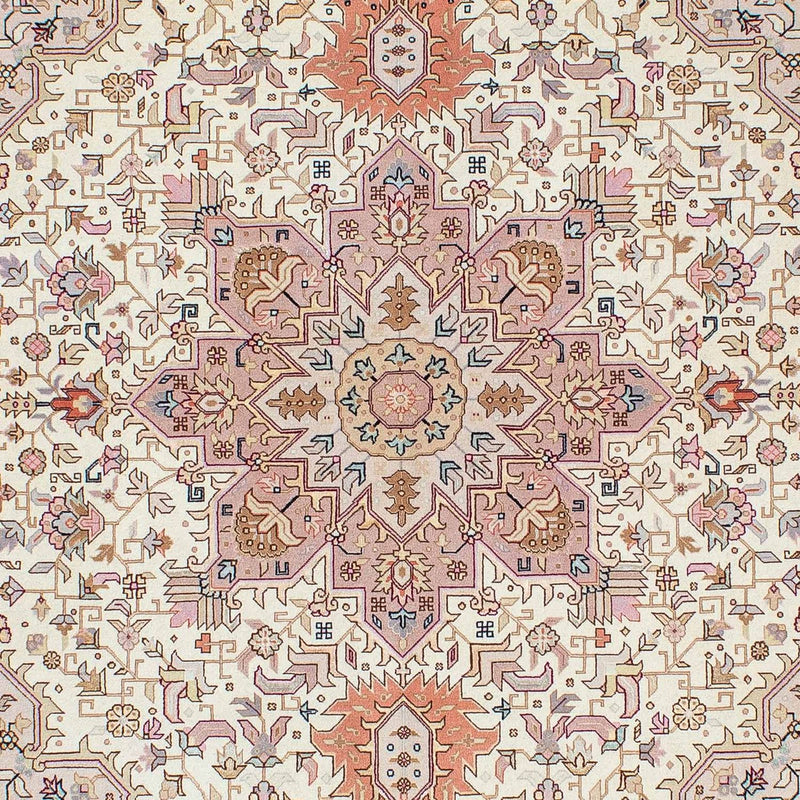 Persisk tæppe - Tabriz - Royal - 214 x 154 cm - beige