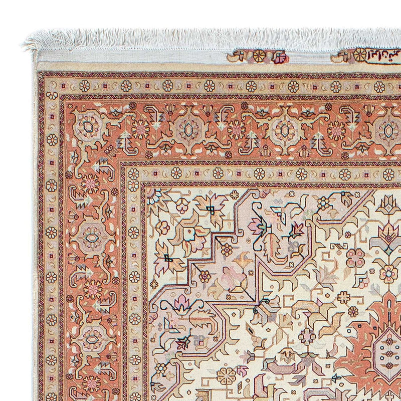 Persisk tæppe - Tabriz - Royal - 214 x 154 cm - beige