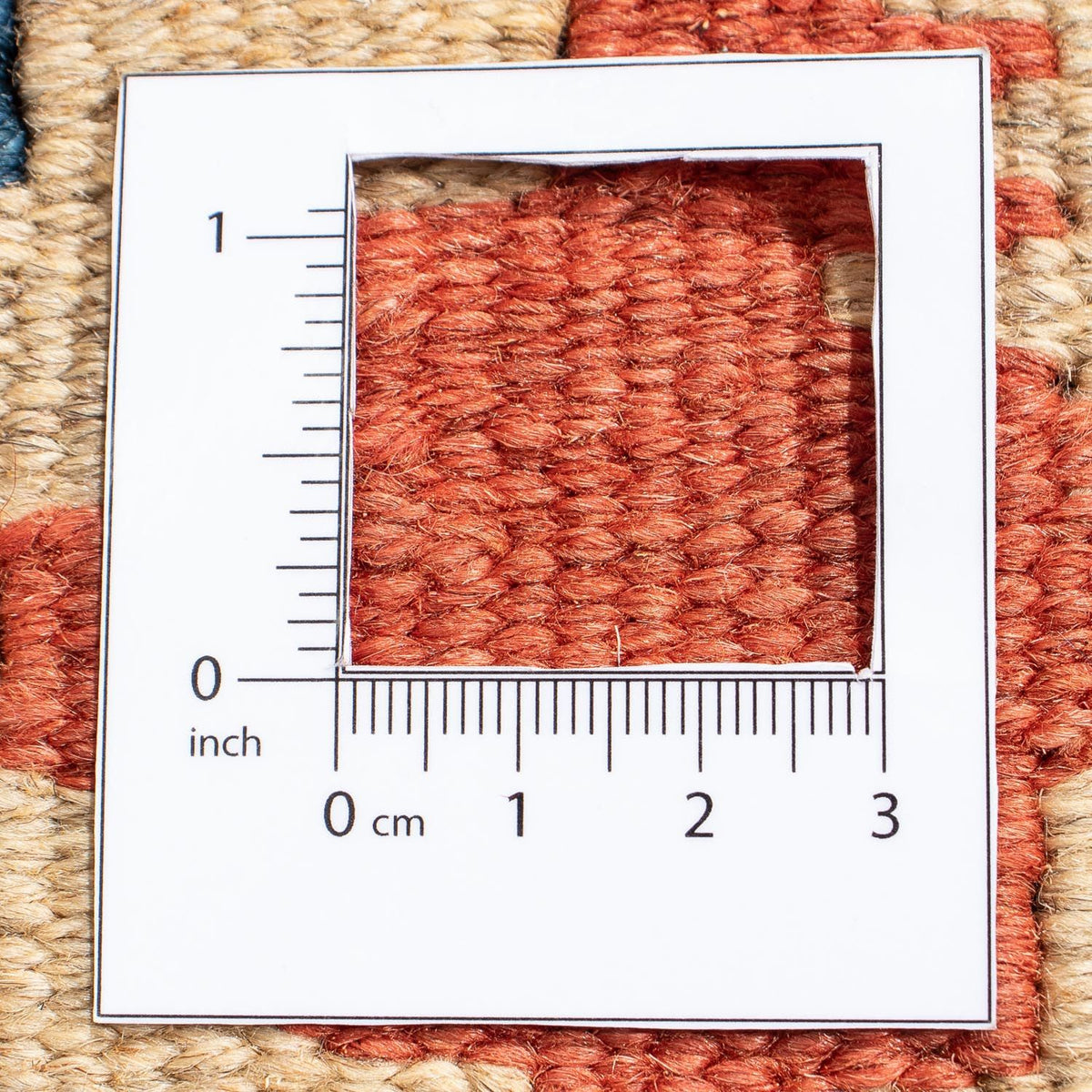 Kelim-tæppe - orientalsk - 200 x 154 cm - brun