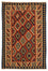 Kelim-tæppe - orientalsk - 210 x 149 cm - brun