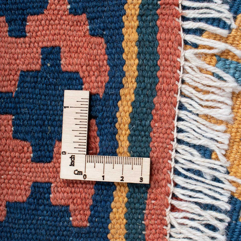 Kelim-tæppe - orientalsk - 200 x 155 cm - flerfarvet
