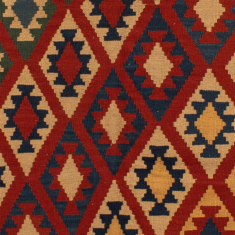 Kelim-tæppe - orientalsk - 200 x 152 cm - flerfarvet