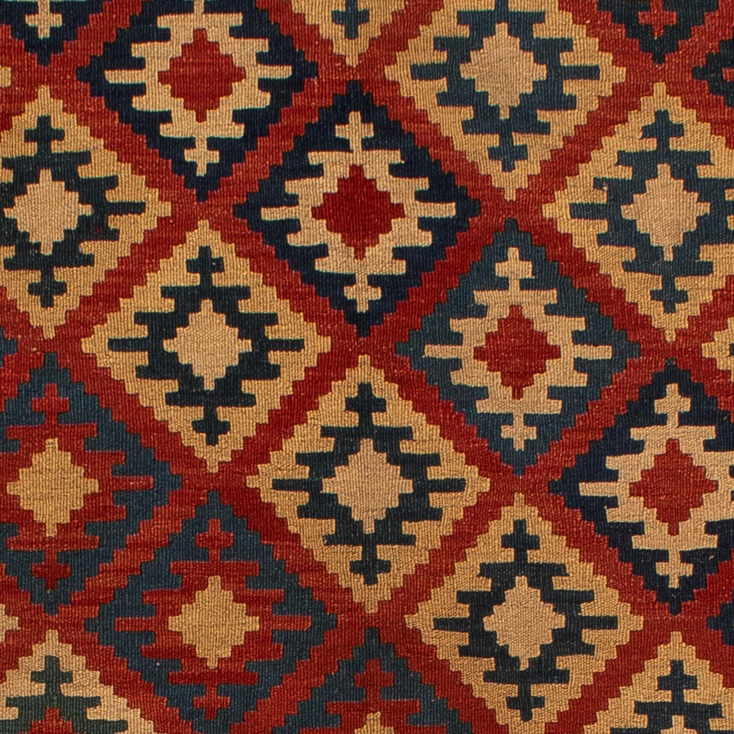 Kelim-tæppe - orientalsk - 215 x 150 cm - flerfarvet