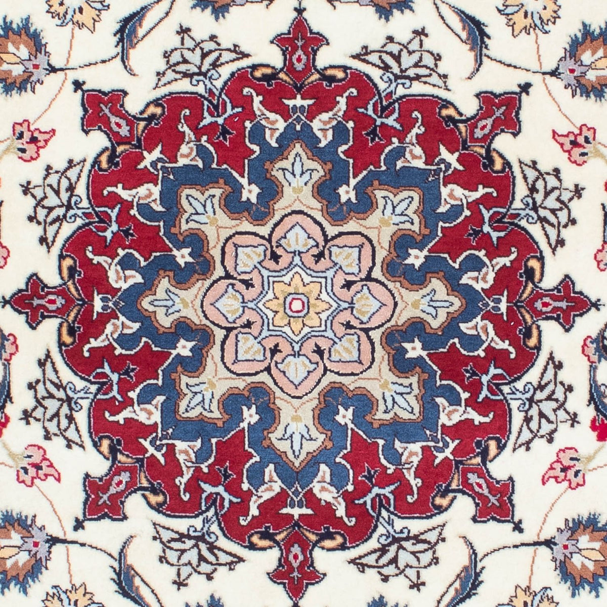 Persisk tæppe - Tabriz - Royal - 203 x 151 cm - beige