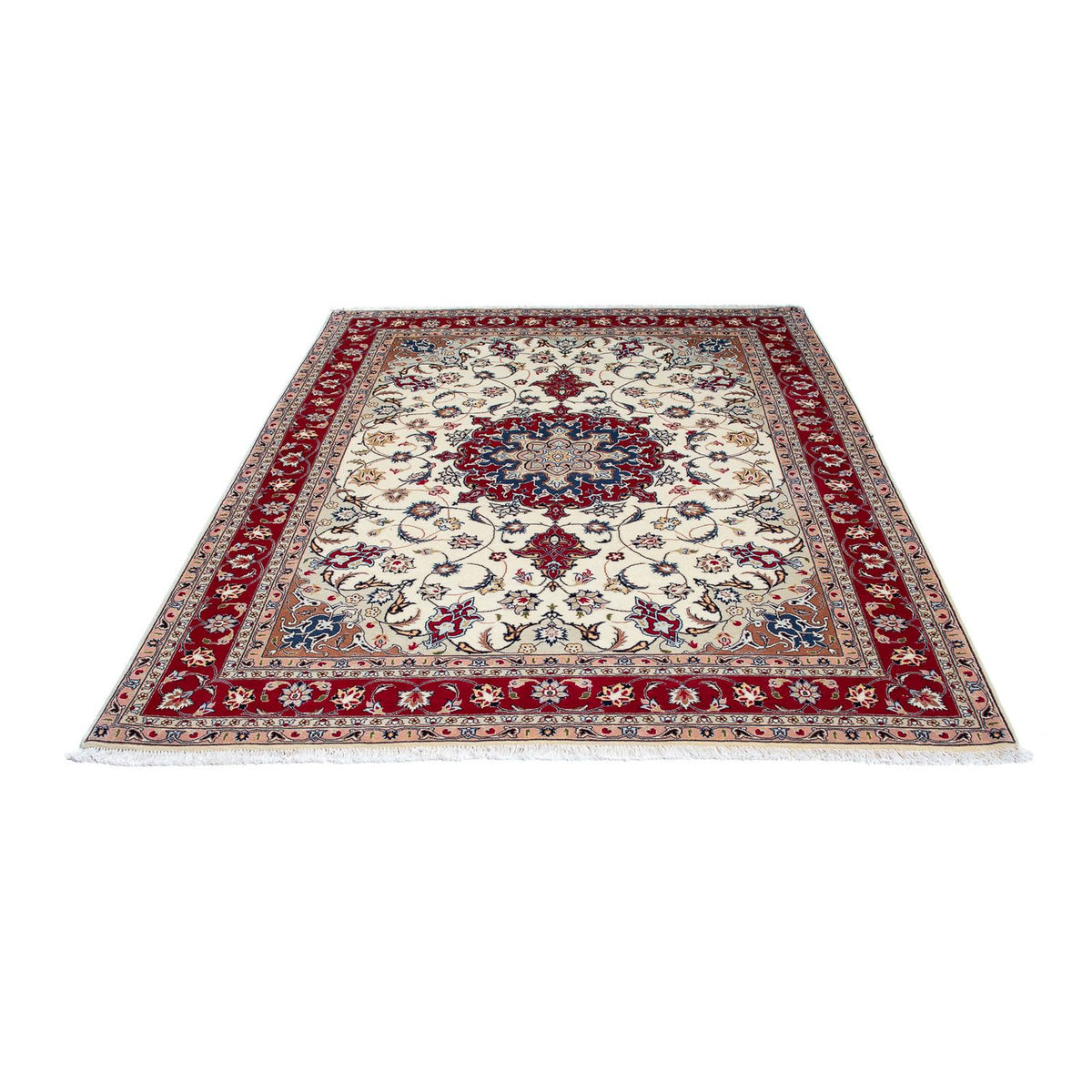 Persisk tæppe - Tabriz - Royal - 203 x 151 cm - beige
