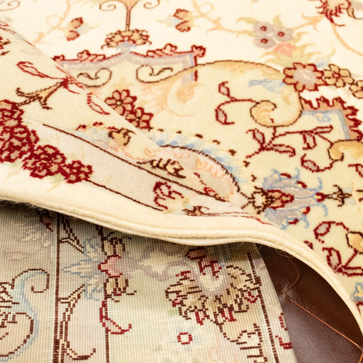 Persisk tæppe - Tabriz - Royal - 157 x 102 cm - beige