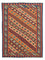 Kelim-tæppe - orientalsk - 202 x 153 cm - flerfarvet